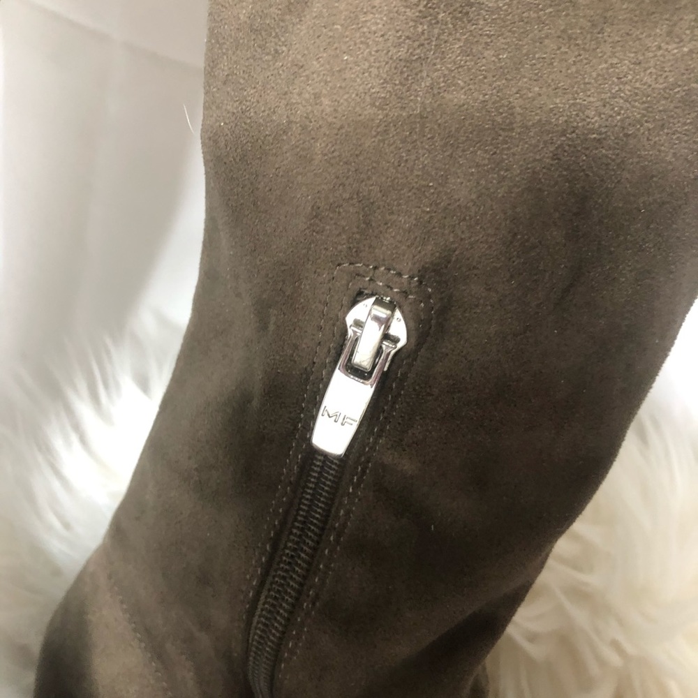 SOLD Marc Fisher Humor Suede Over The Knee Riding Boots - Picture 9 of 12